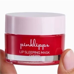 New PINKLIPPS COSMETICS Lip Sleeping Mask in Cherry, 15.0g Full Sized, Brand New